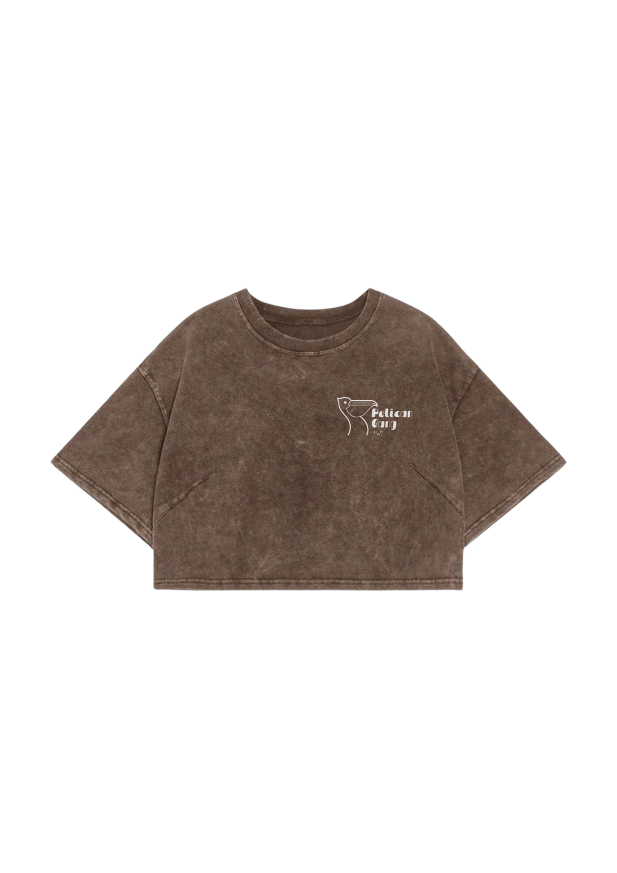 Crop top oversize pelican vibes