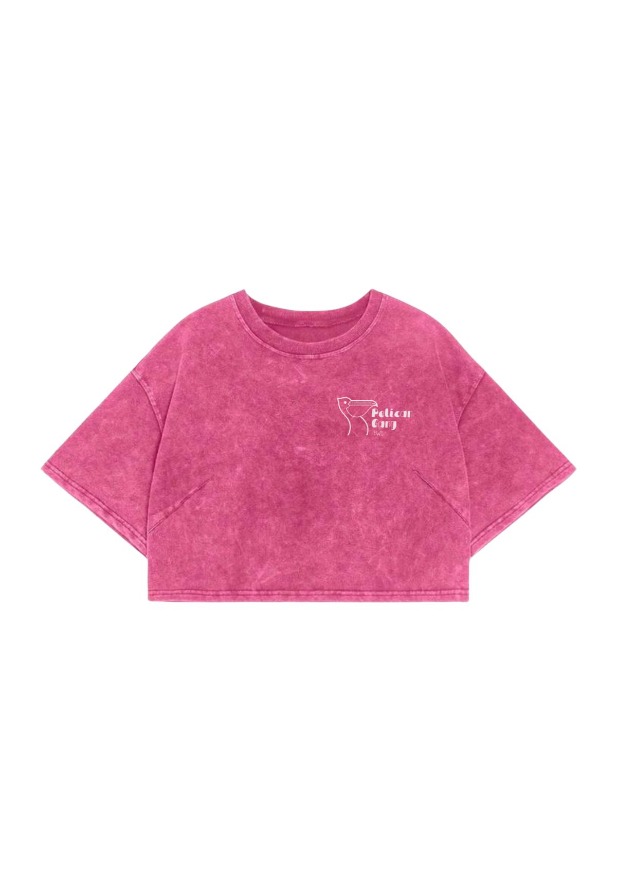 Crop top oversize pelican vibes