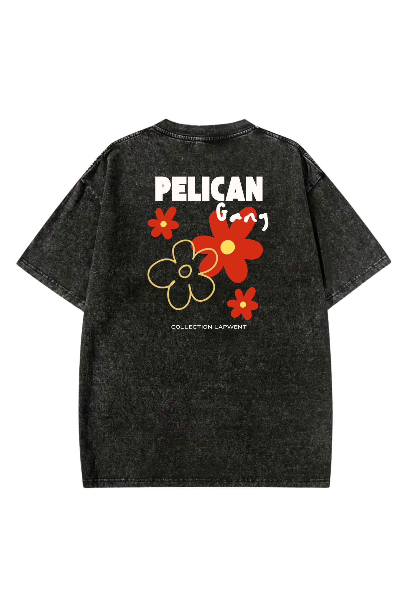 Oversize noir délavé collection Lapwent