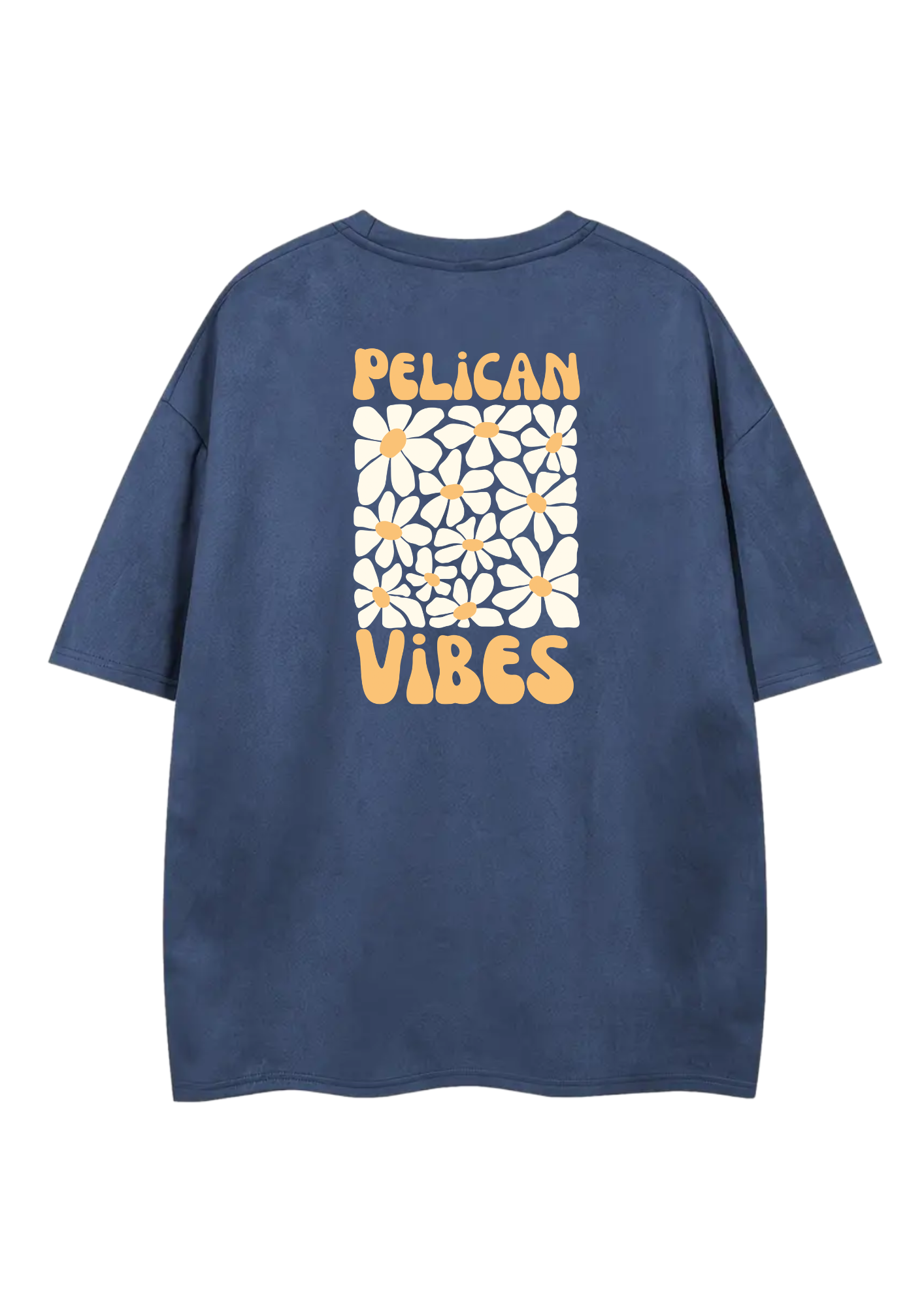 Oversize suédine bleu nuit pelican vibes
