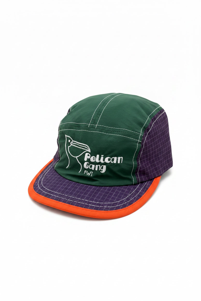 Casquette à carreaux