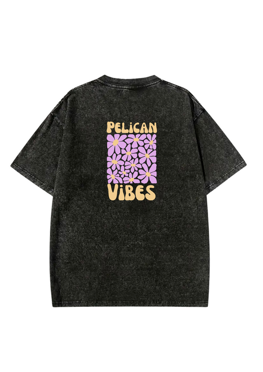 Oversize noir délavé Pelican Vibes