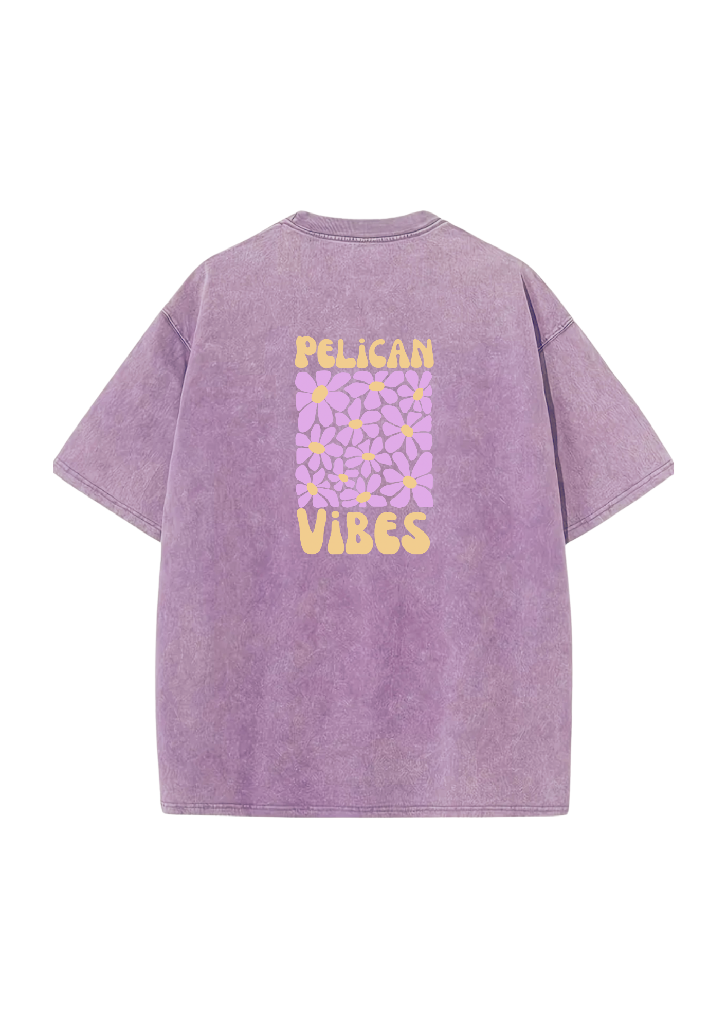 Oversize délavé violet Pelican Vibes