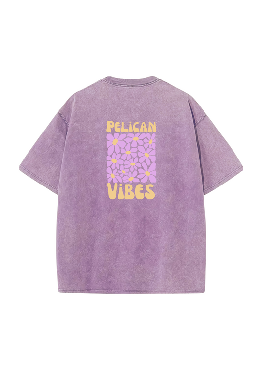 Oversize délavé violet Pelican Vibes