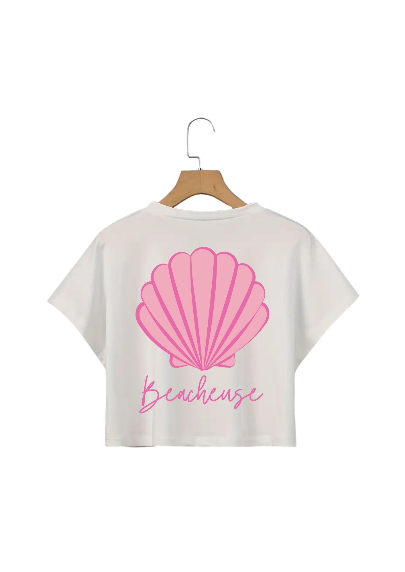 Crop top blanc Beacheuse