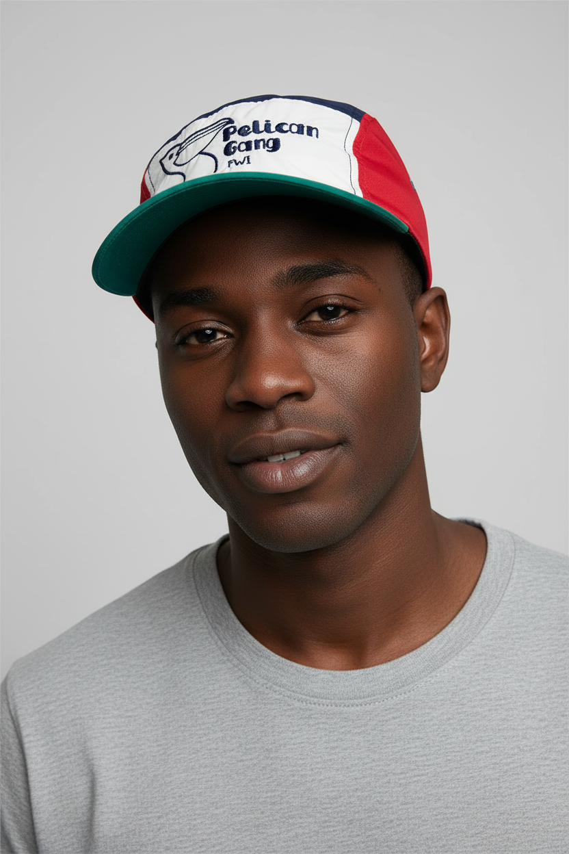 Casquette vintage colorée