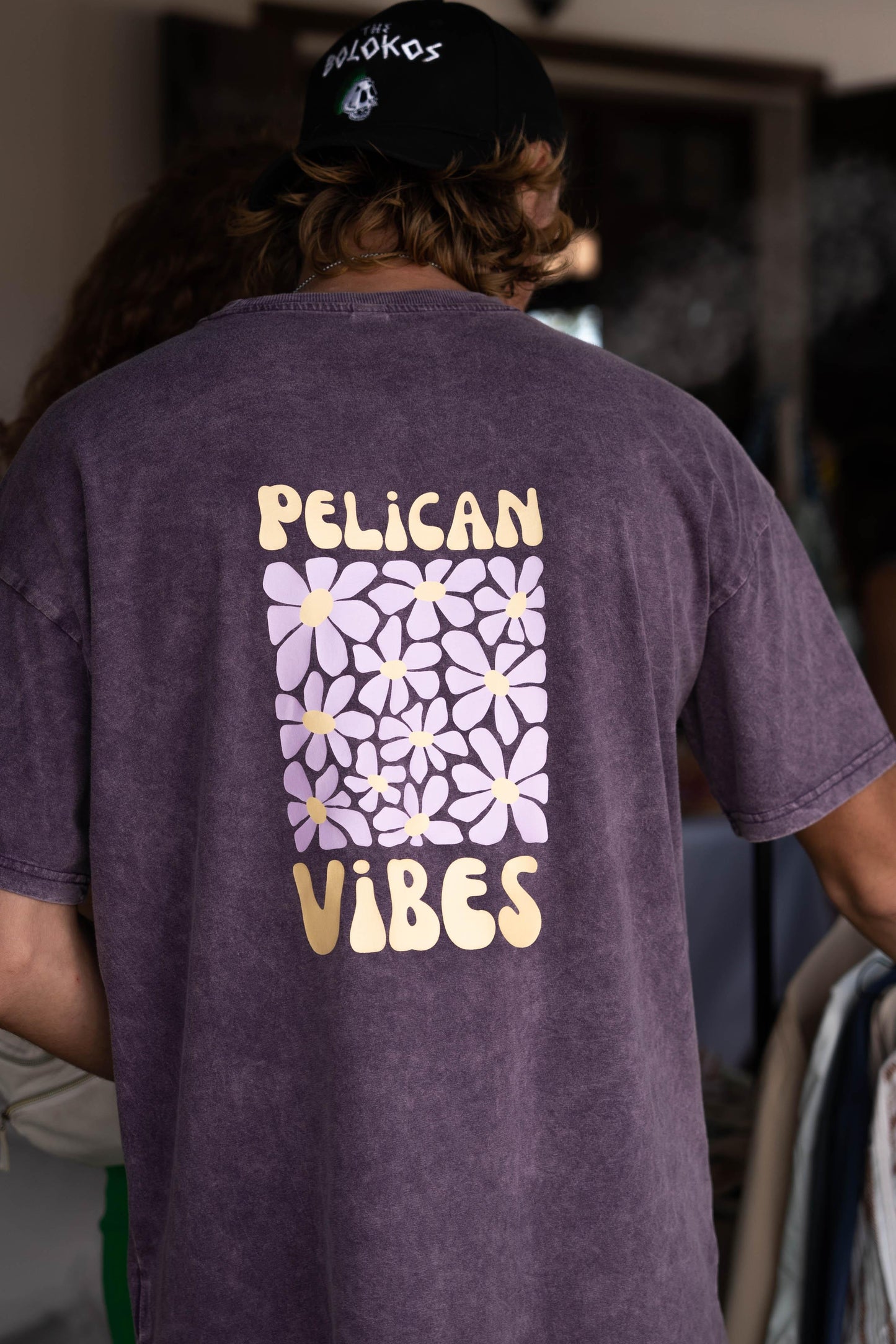 Oversize délavé violet Pelican Vibes