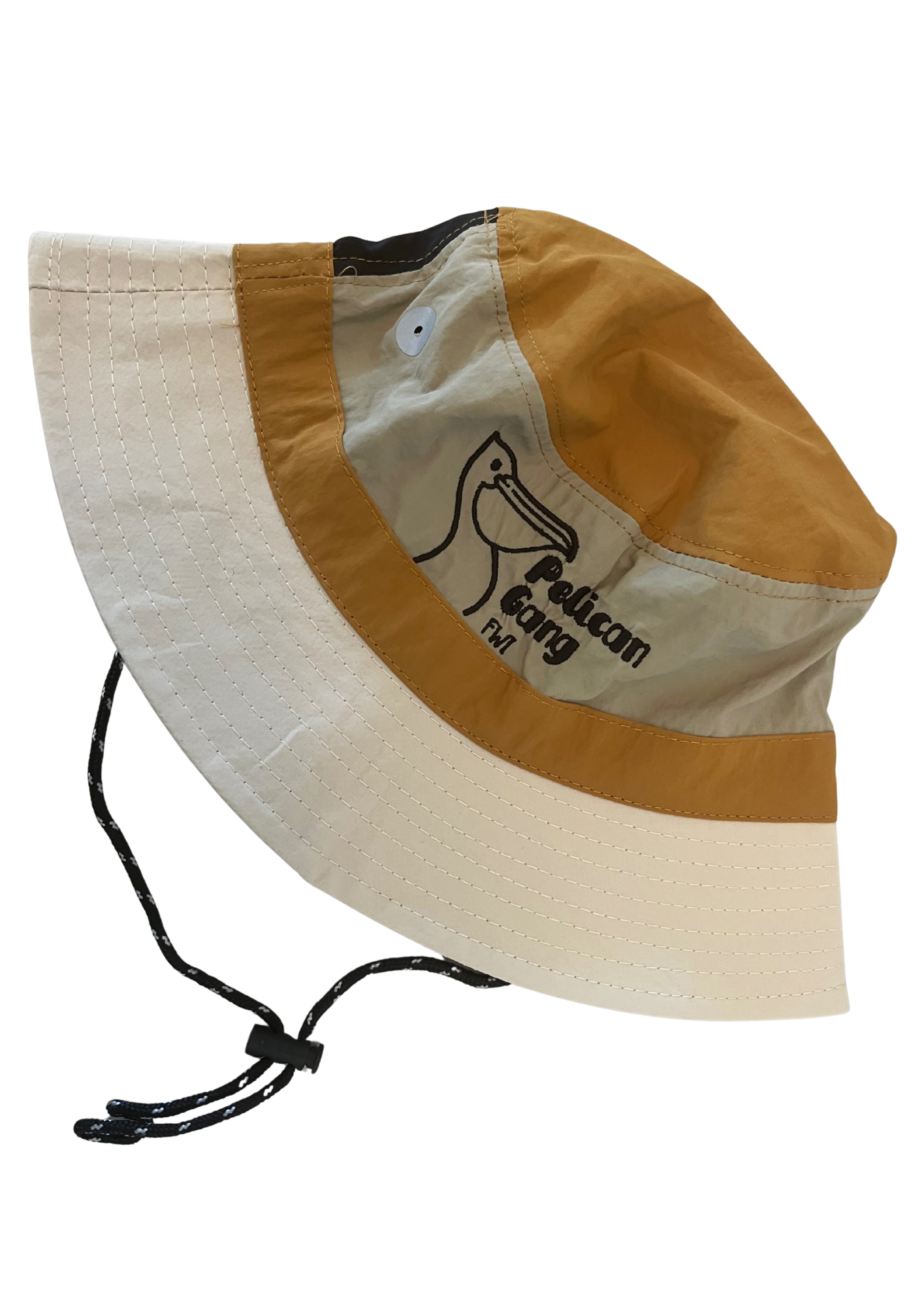 Bob surf quadricolore brodé