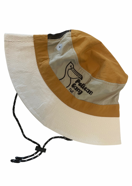 Bob surf quadricolore brodé