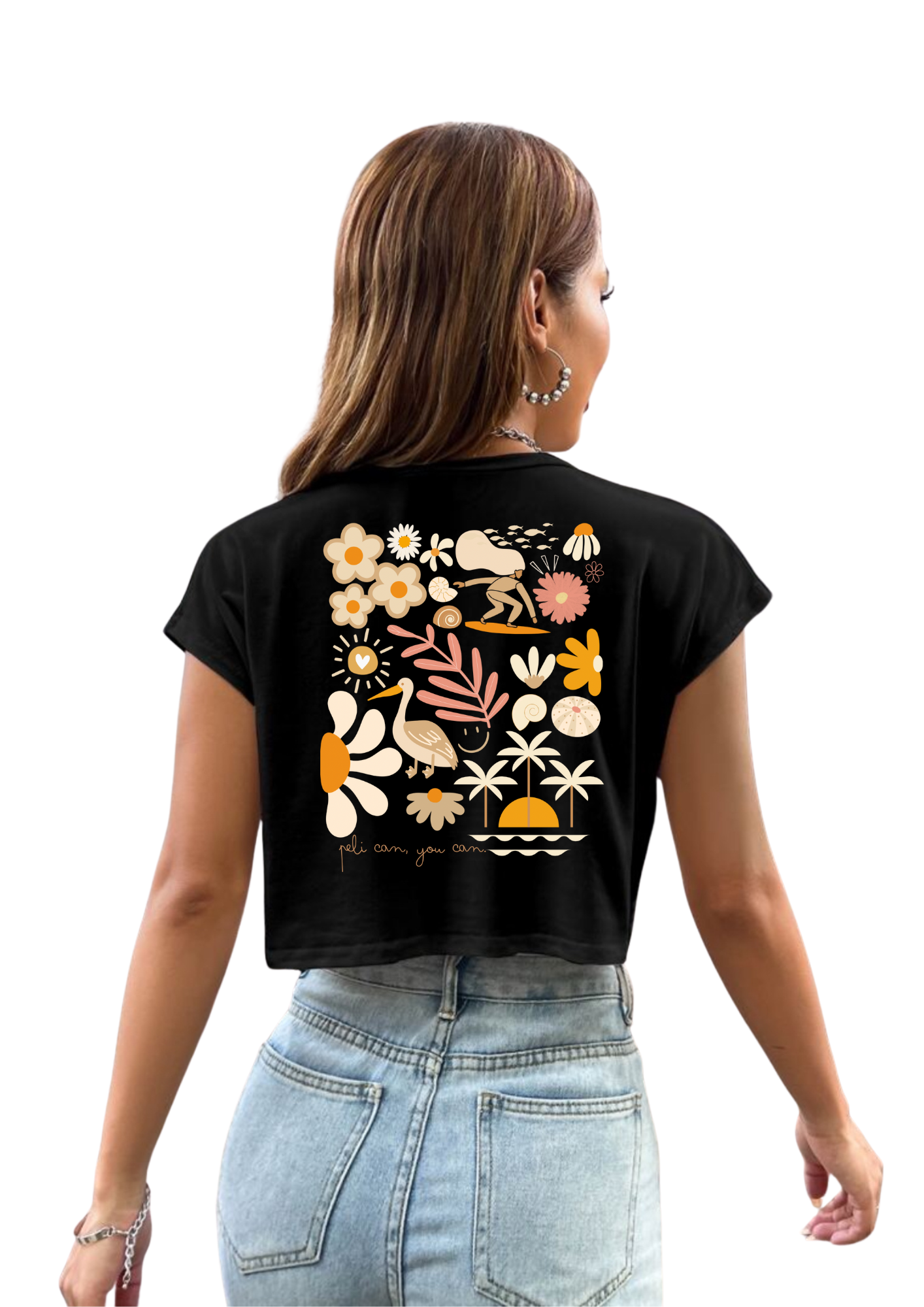 Crop top pelican you can