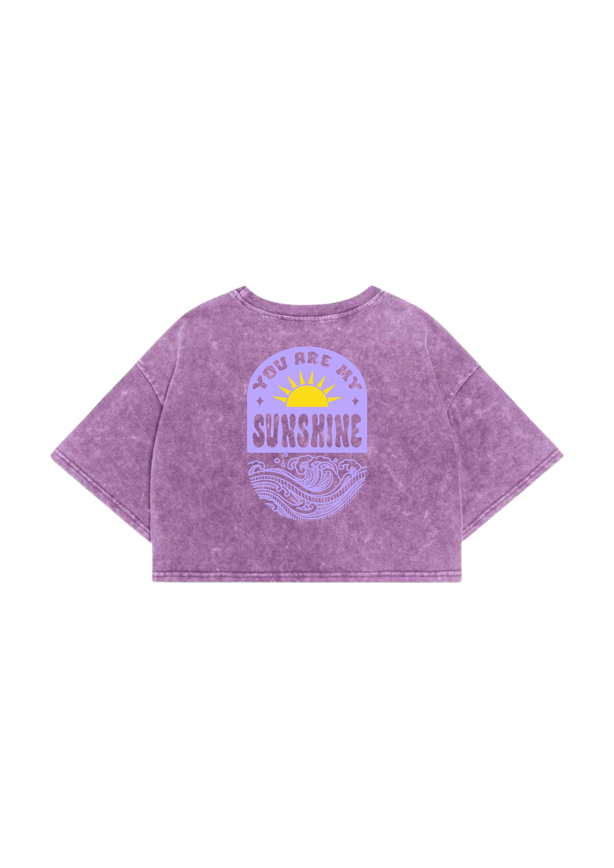 Crop top oversize sunshine