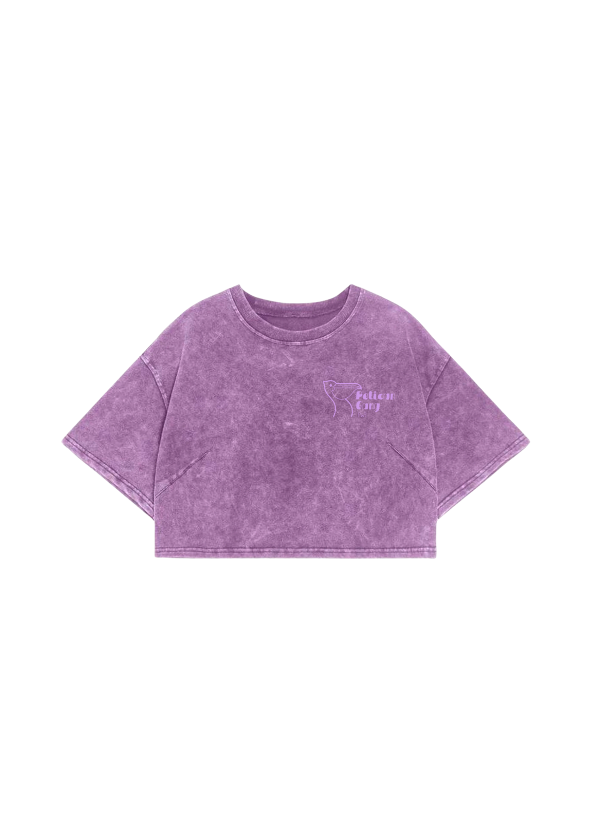 Crop top oversize pelican vibes