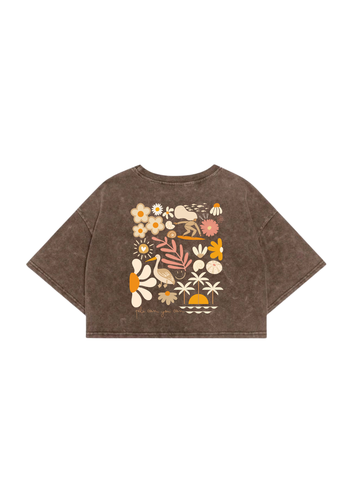 Crop top oversize meli melo