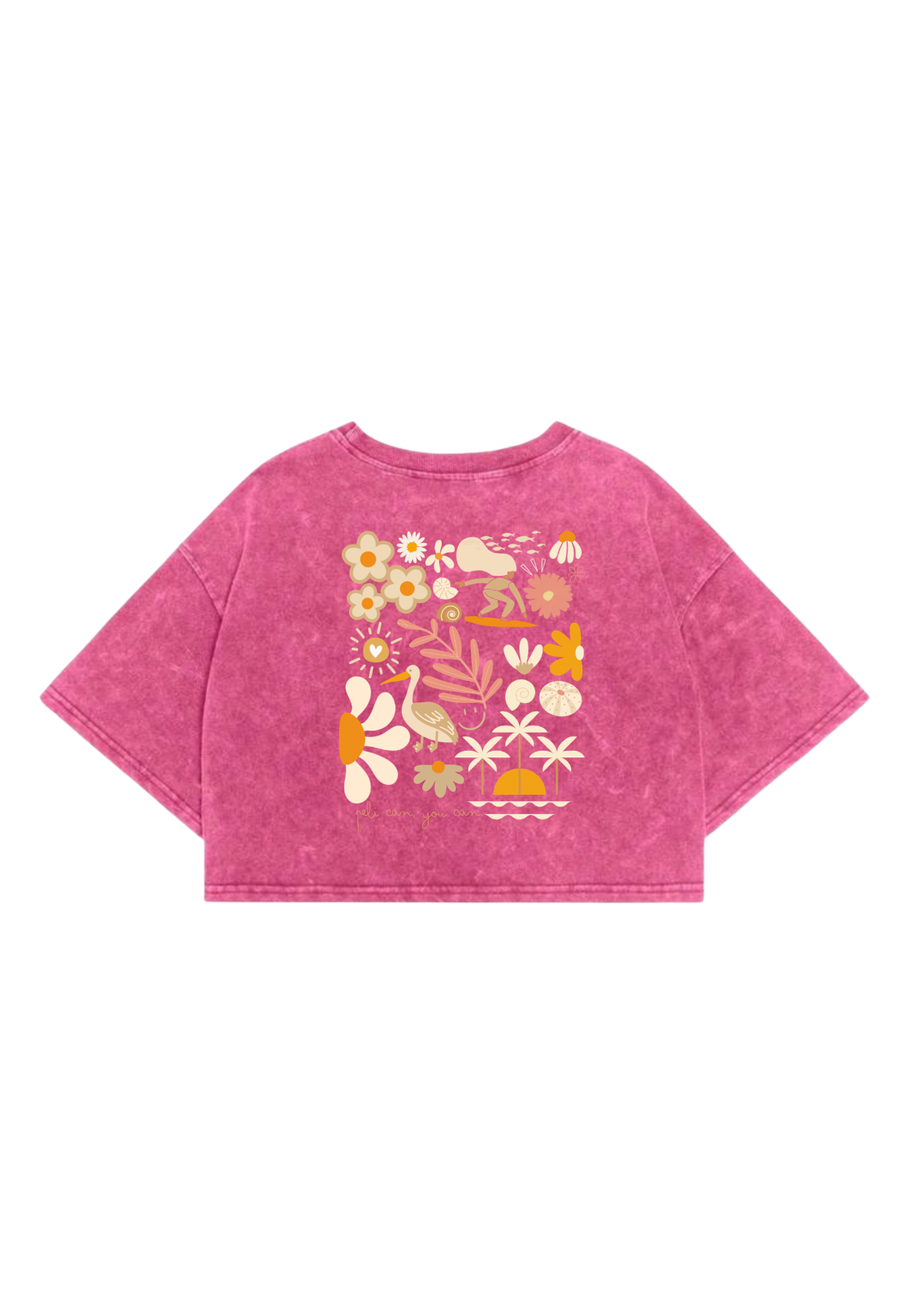 Crop top oversize meli melo