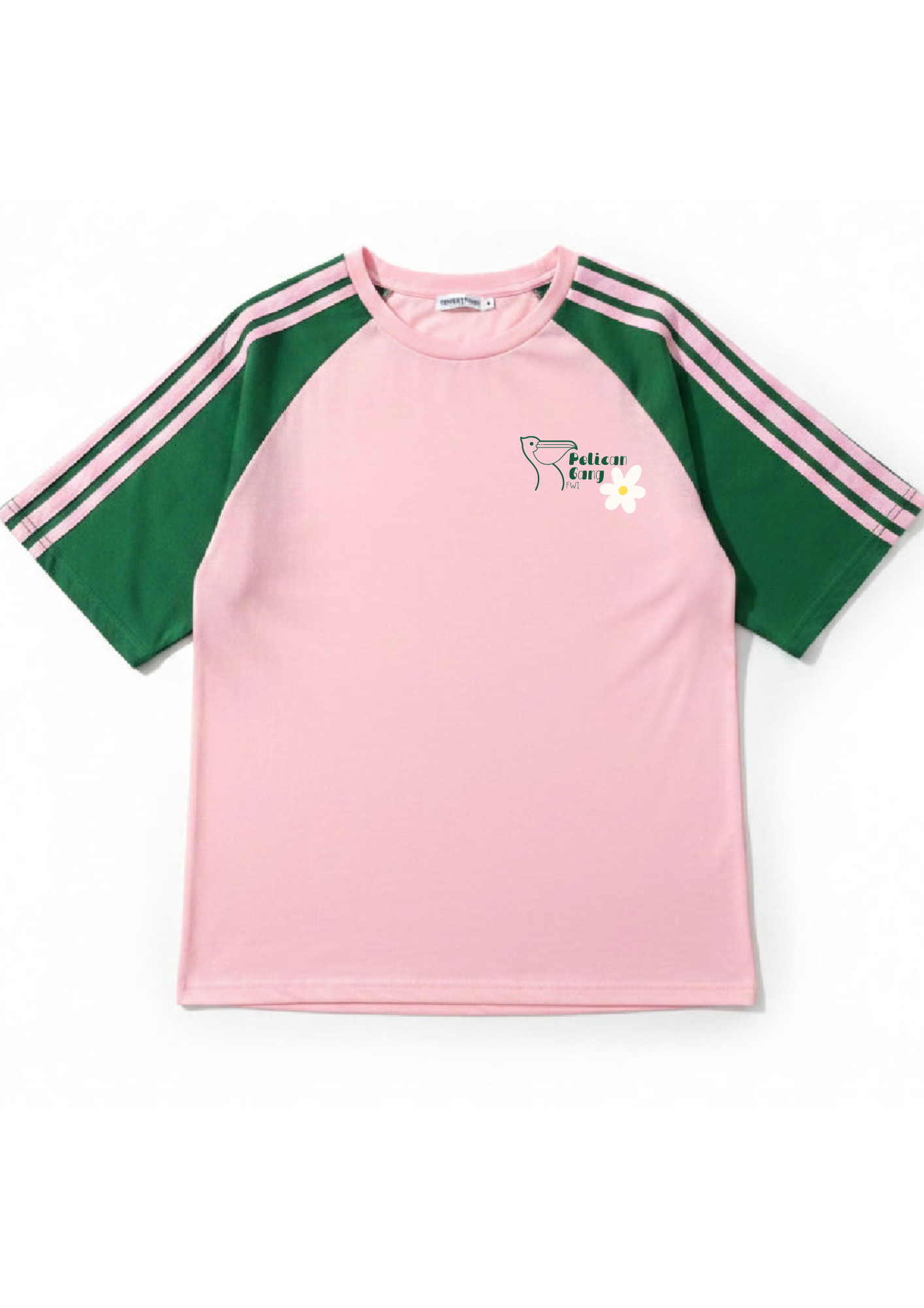 Oversize rose et vert collection Lapwent