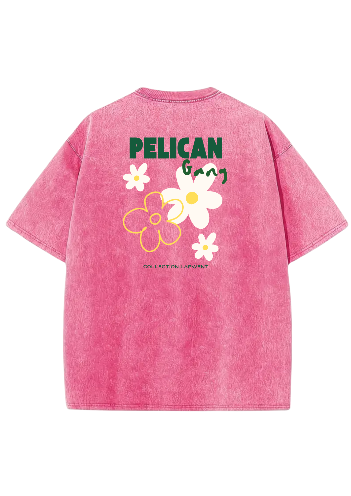 Oversize rose délavé collection Lapwent