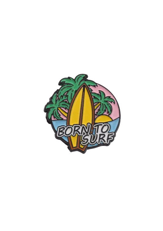 Pins Born to surf