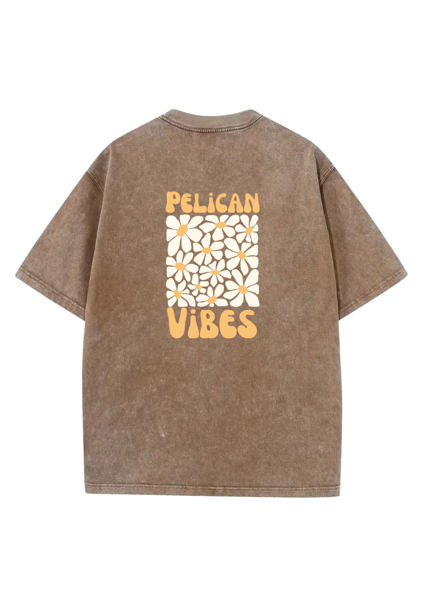 Oversize marron délavé pelican vibes