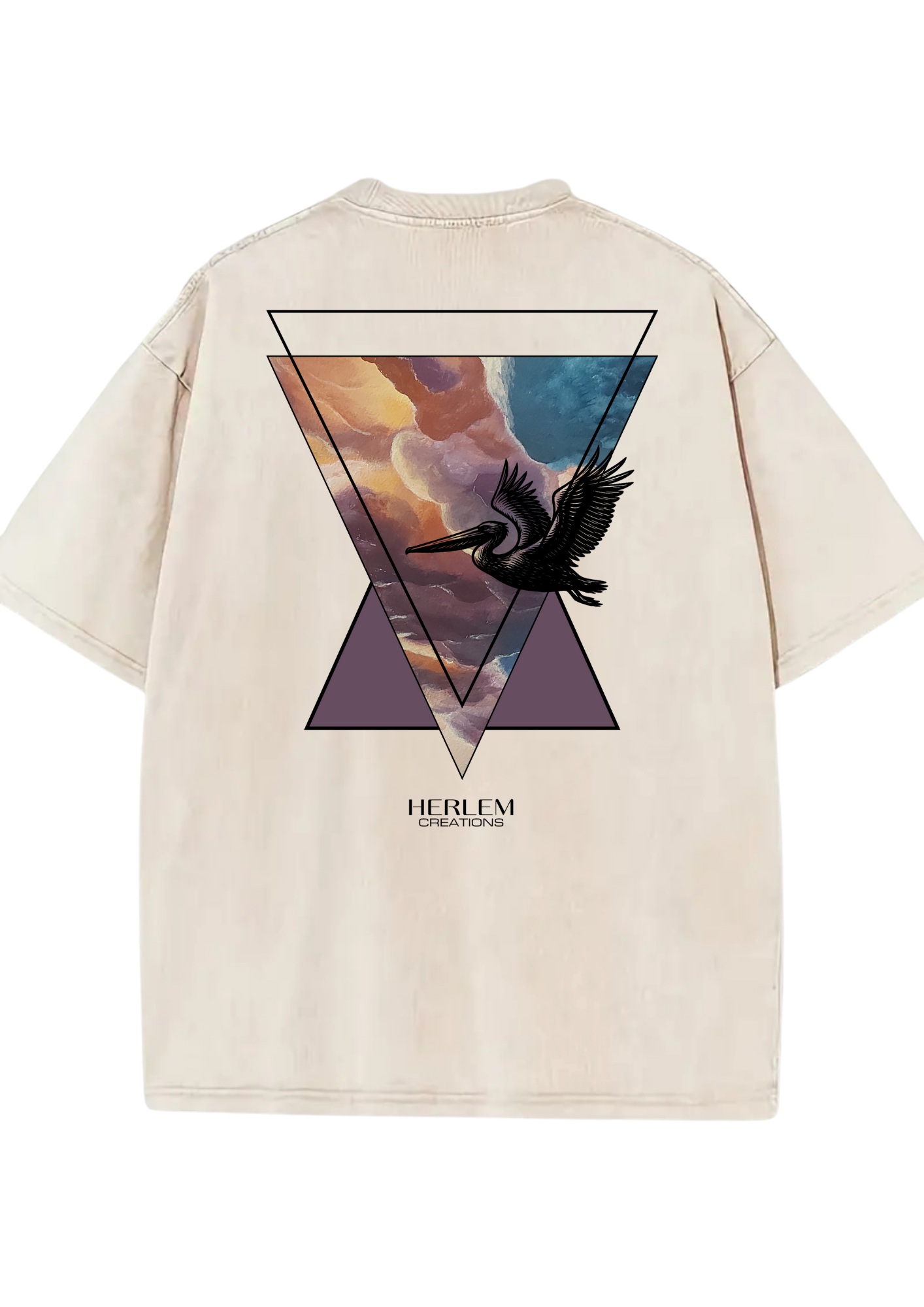 T-shirt Oversize collab Herlem Créations