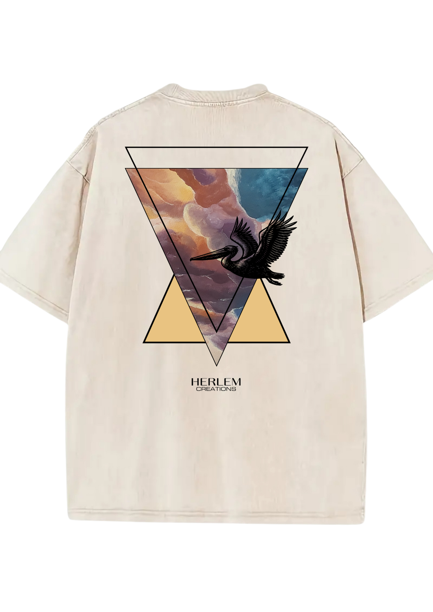 T-shirt Oversize collab Herlem Créations
