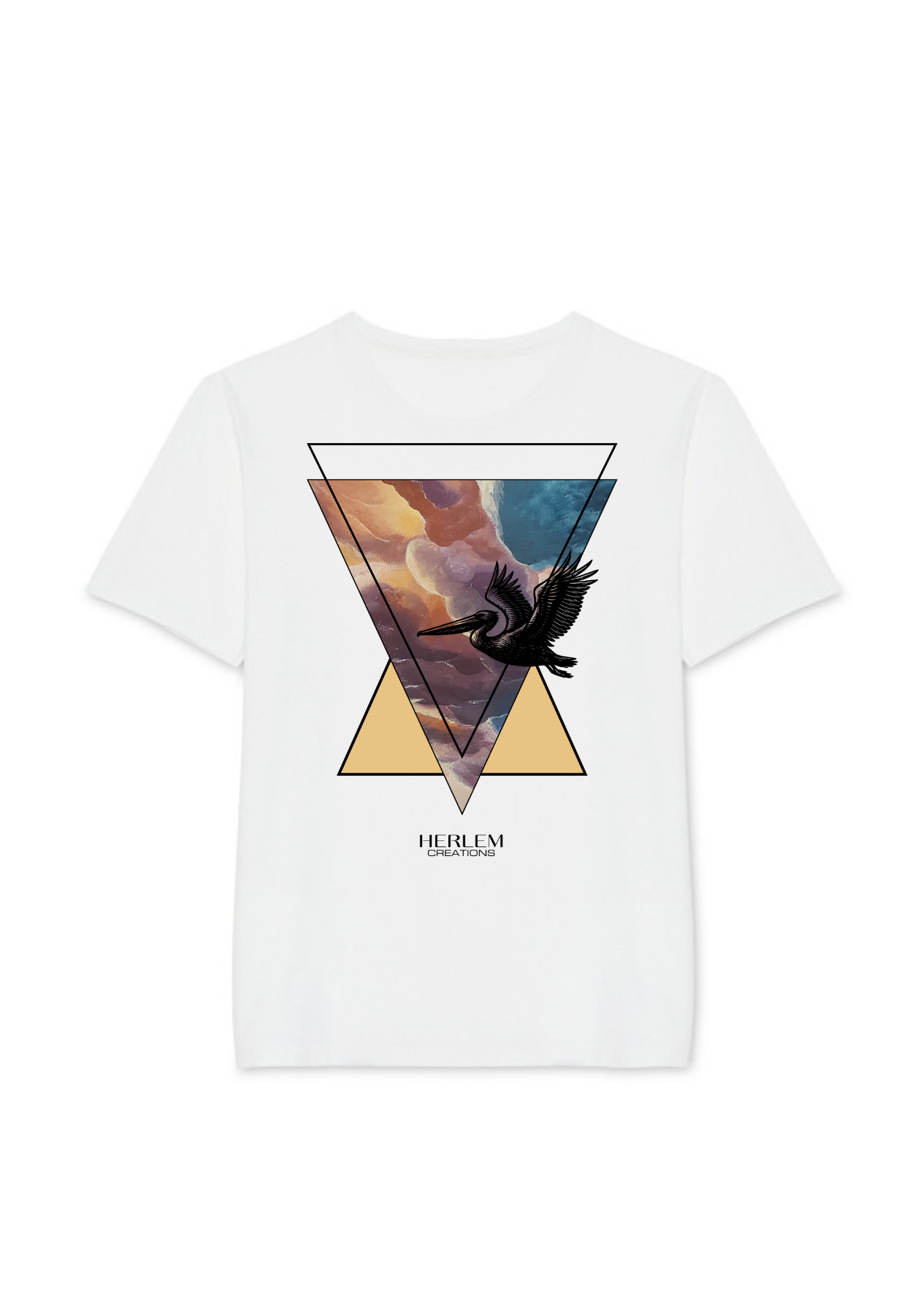 T-shirt classique collab Herlem Créations
