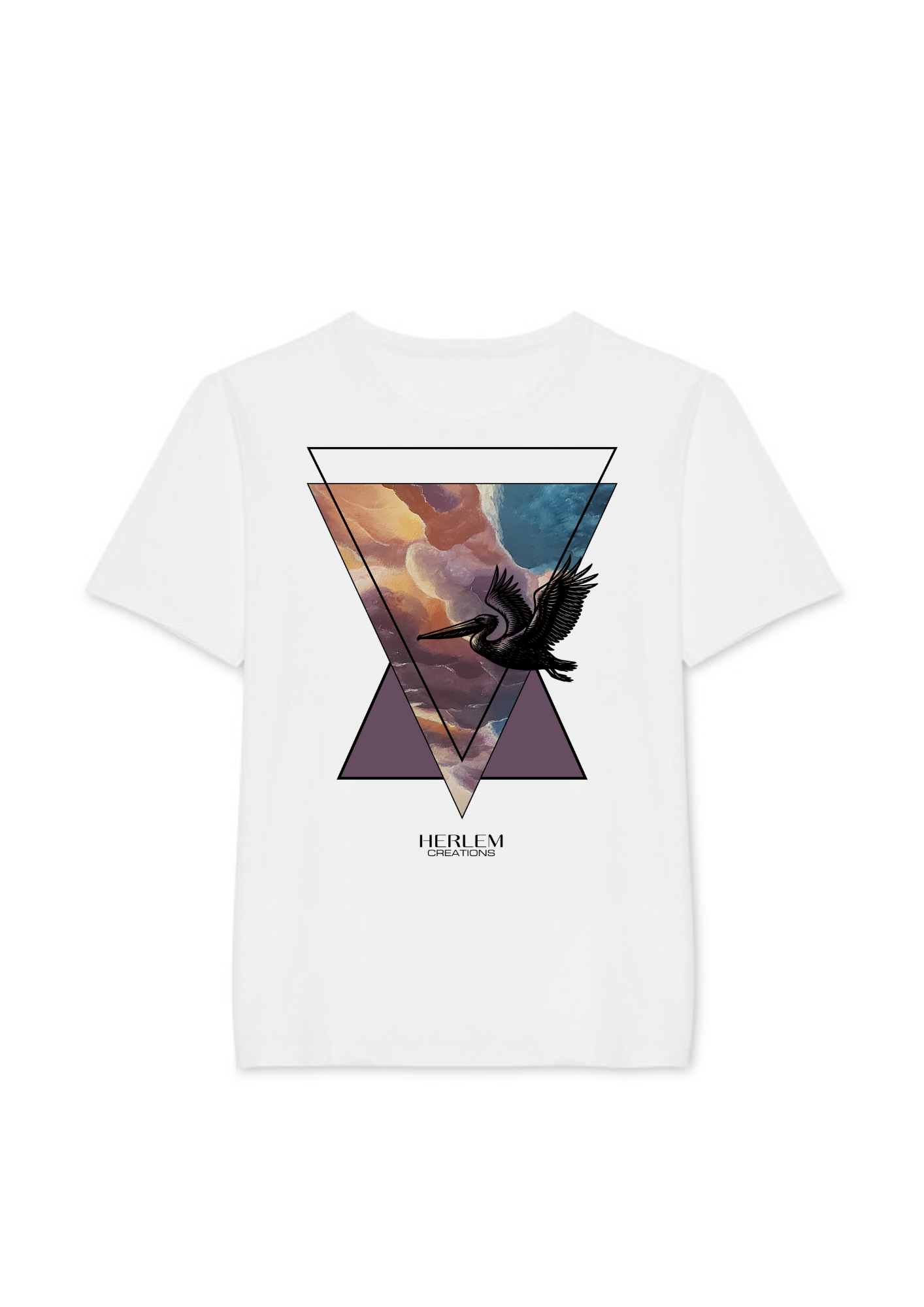 T-shirt classique collab Herlem Créations